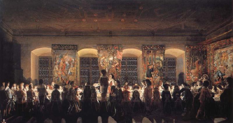 Wolfgang Heimbach Nocturnal banquet